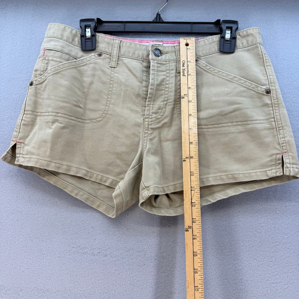 Abercrombie & Fitch Shorts Women's Size 4 Khaki Pocket Flaps Blue Stretch Bundle - Picture 4 of 16